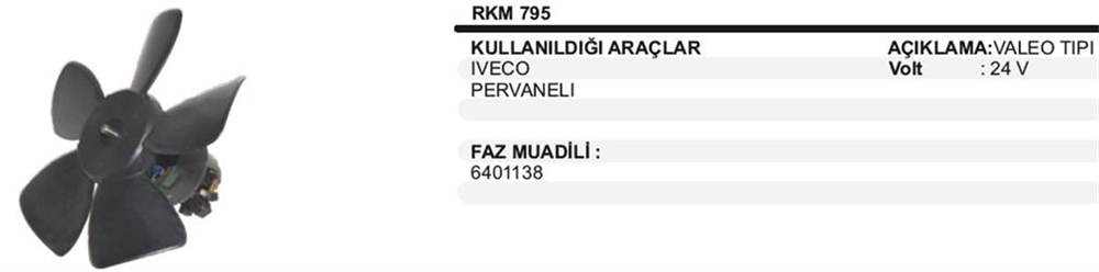 WINWINWWK795-Kalorifer Motoru
