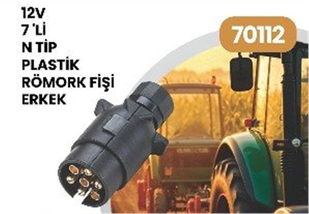 WOLFRAM70112-Römork Fişi