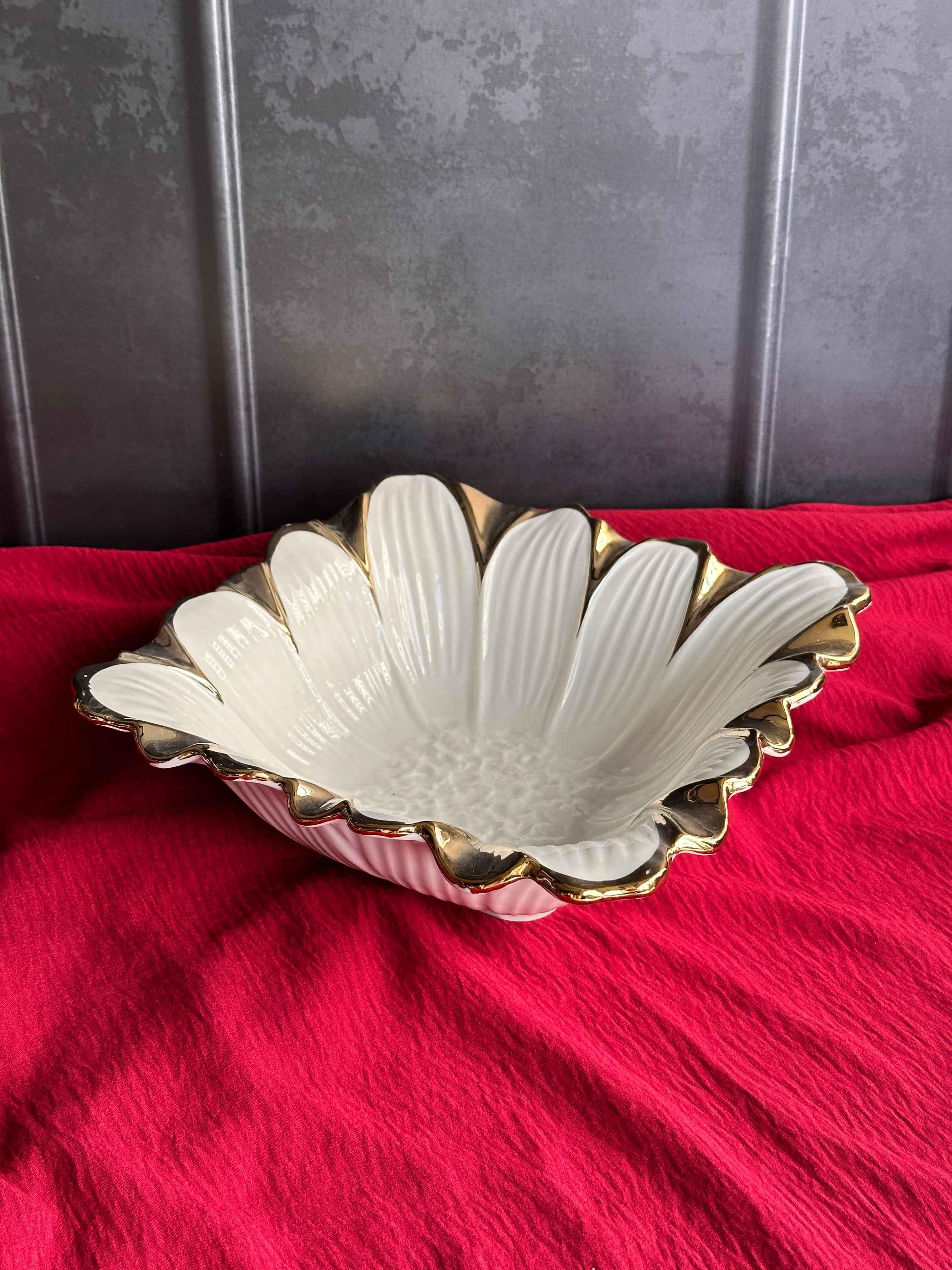 FLORA Gold Kare Salata Kasesi 24cm