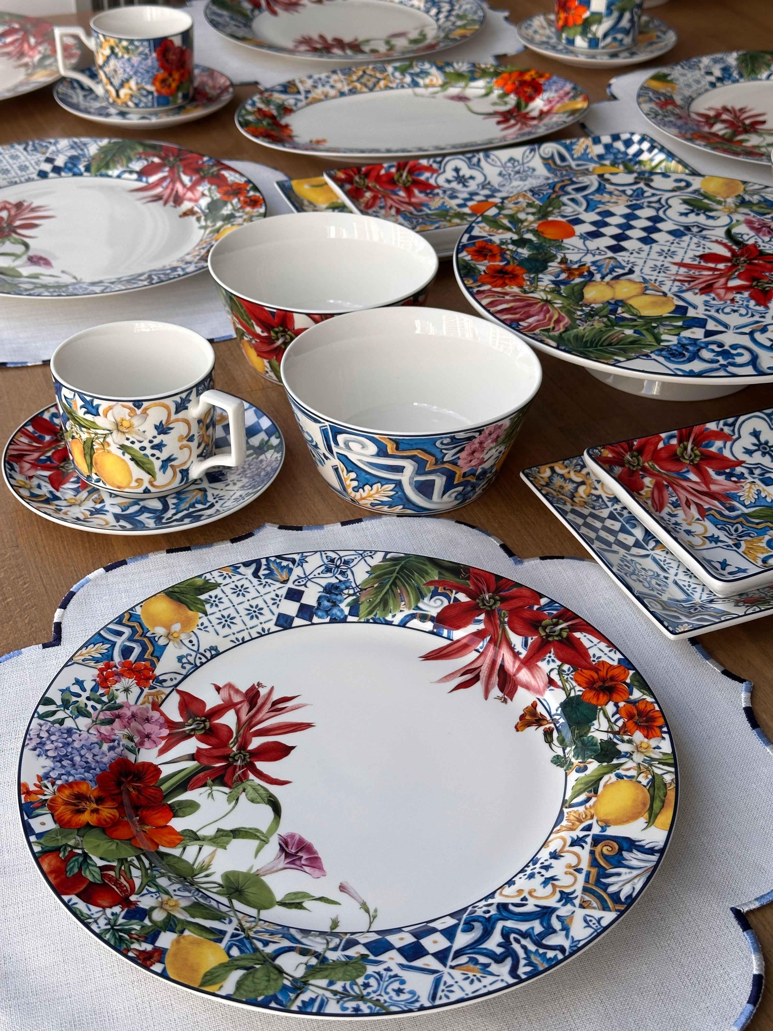 Kahvaltı Takımı Italy Garden 42 Parça 6 Kişilik
