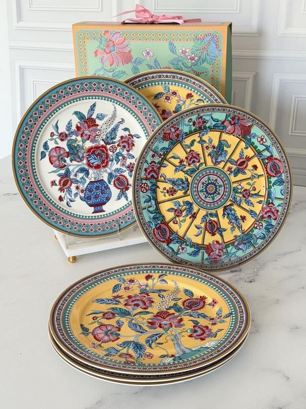 Porselen Servis Tabak 6'lı 27cm Life