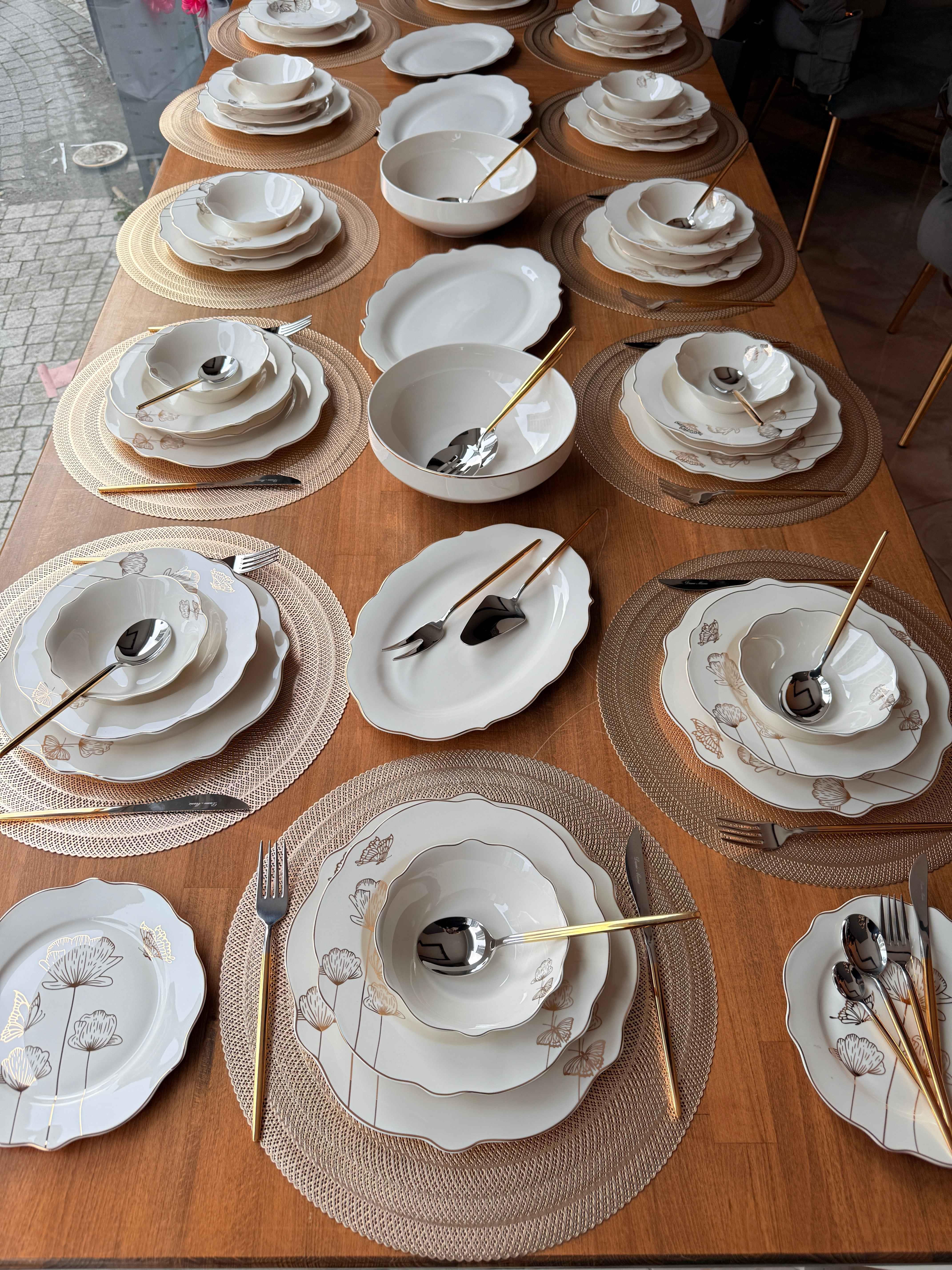 Yemek Takımı Faralya 155 Parça 12 Kişilik