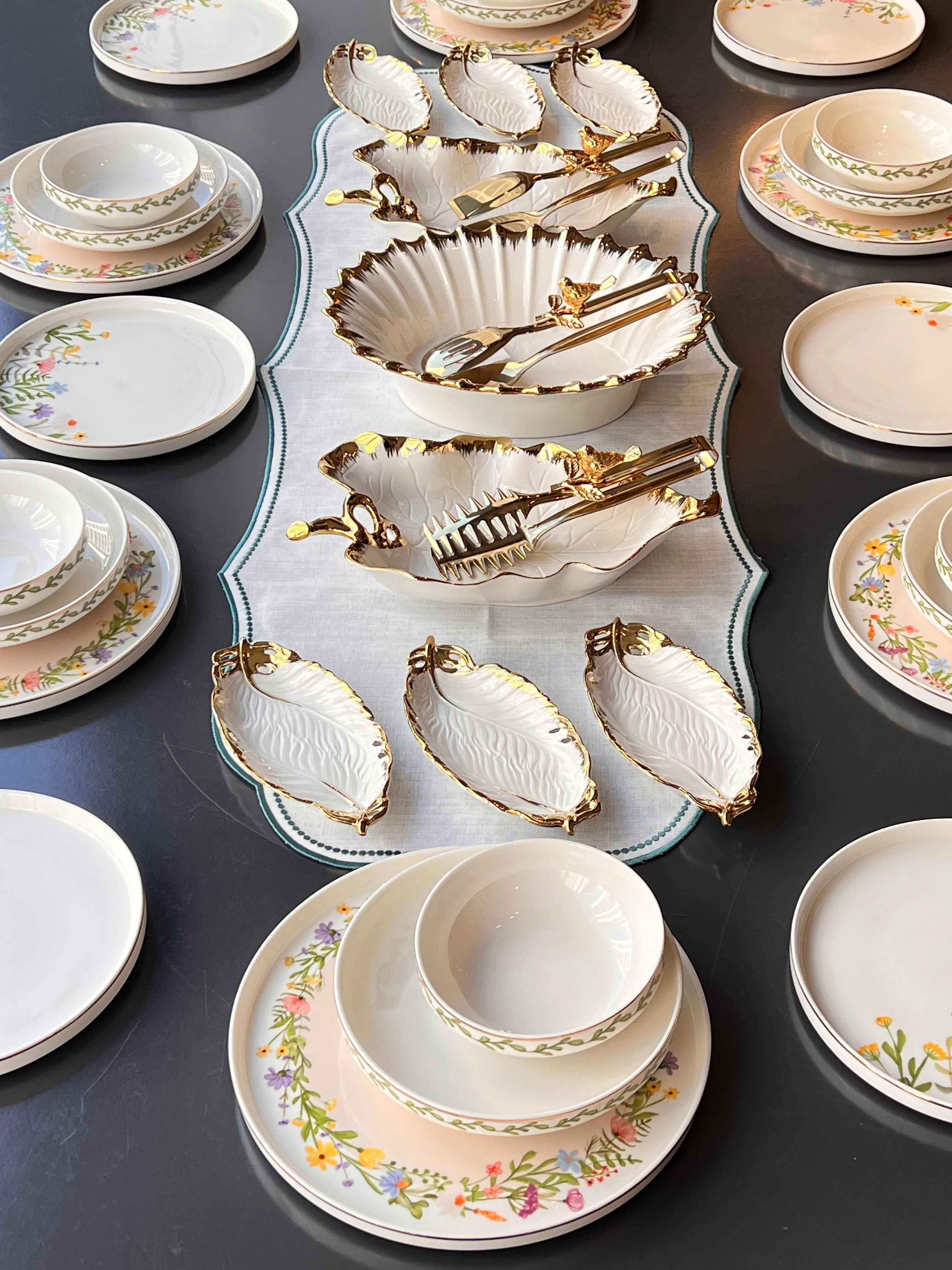 Yemek Takımı Modern Spring 37 Parça 6 Kişilik