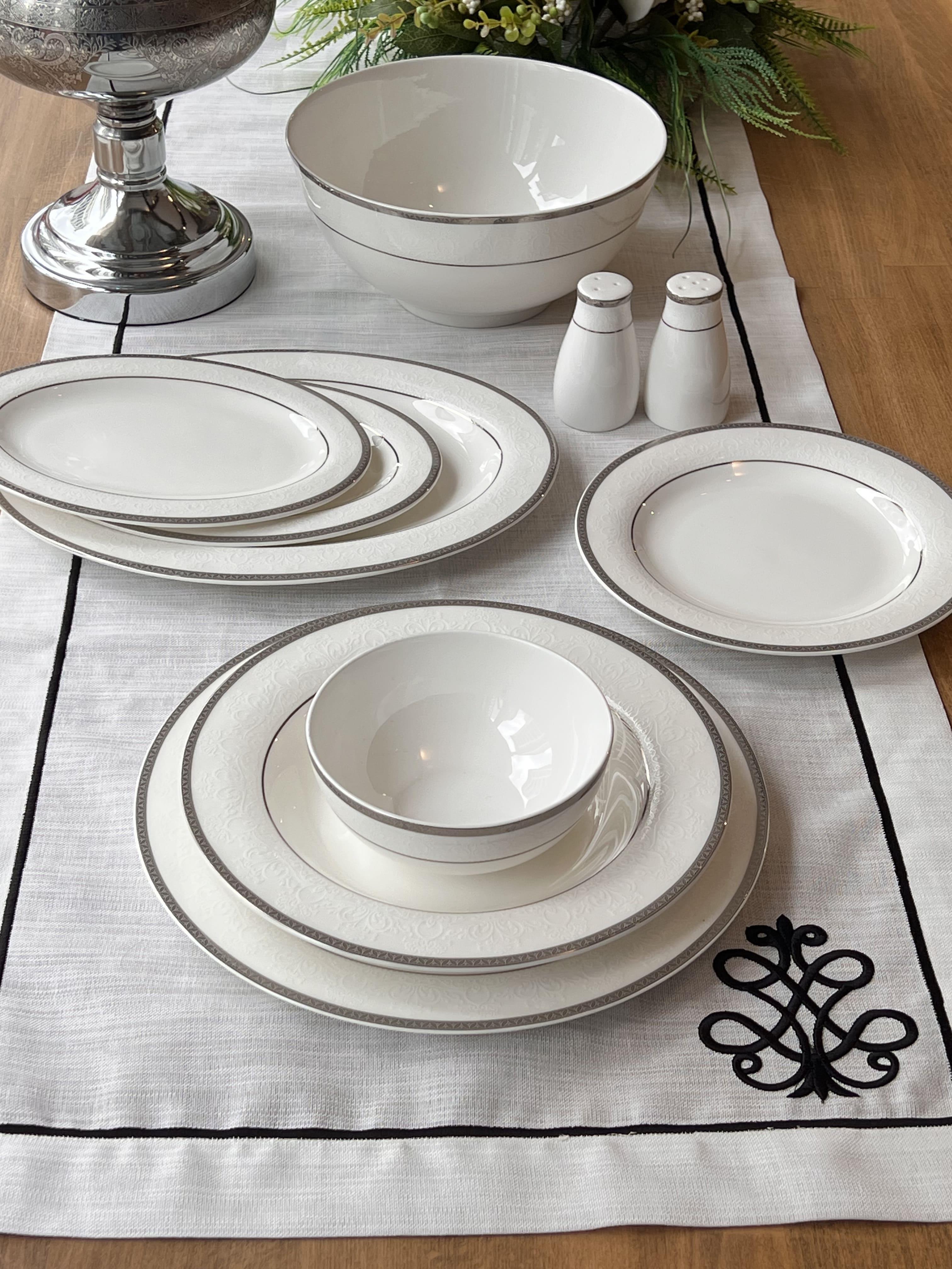 Yemek Takımı Rennes Silver 30 Parça 6 Kişilik
