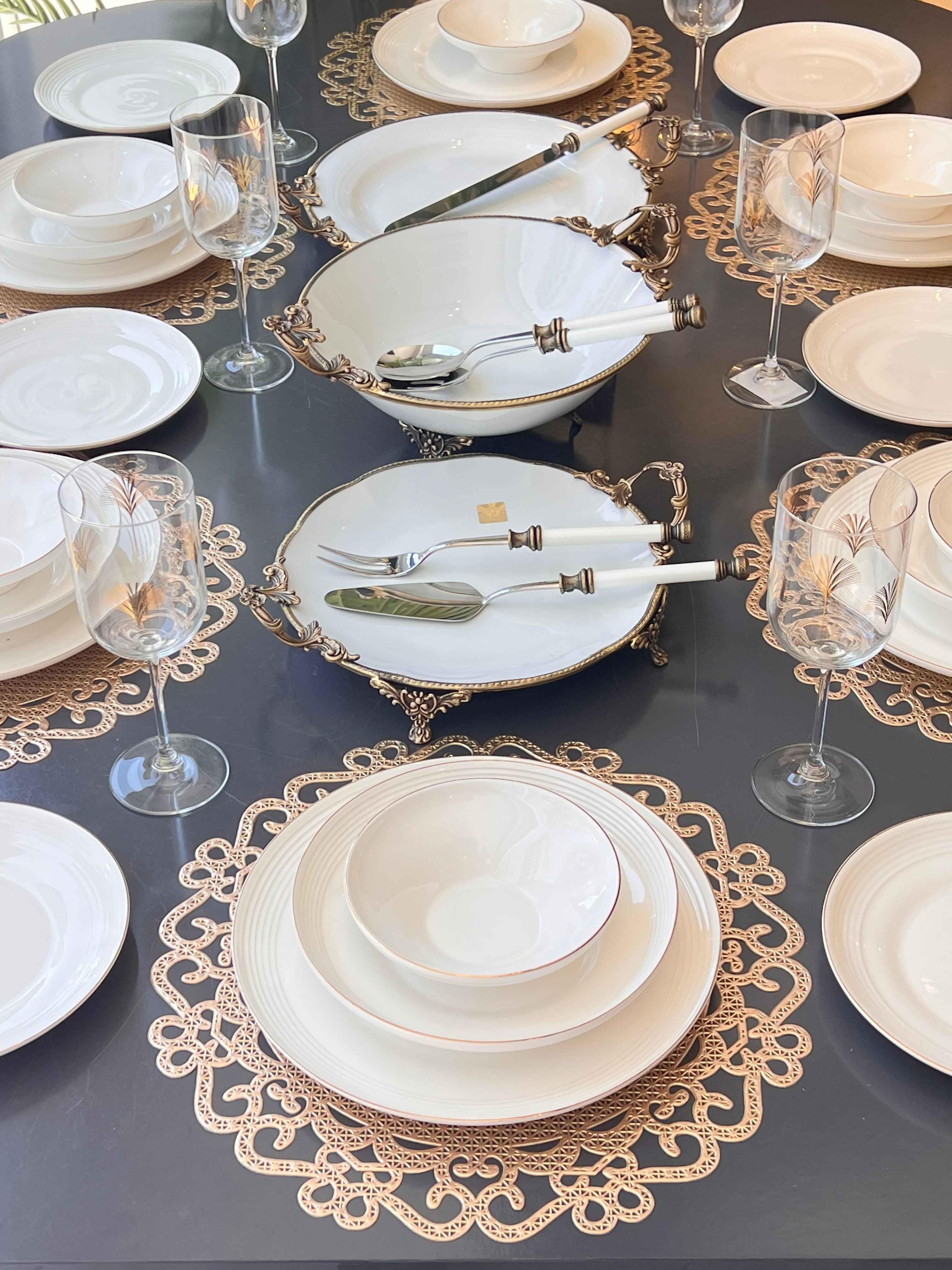 Yemek Takımı Royal Charme Gold 44 Parça 6 Kişilik