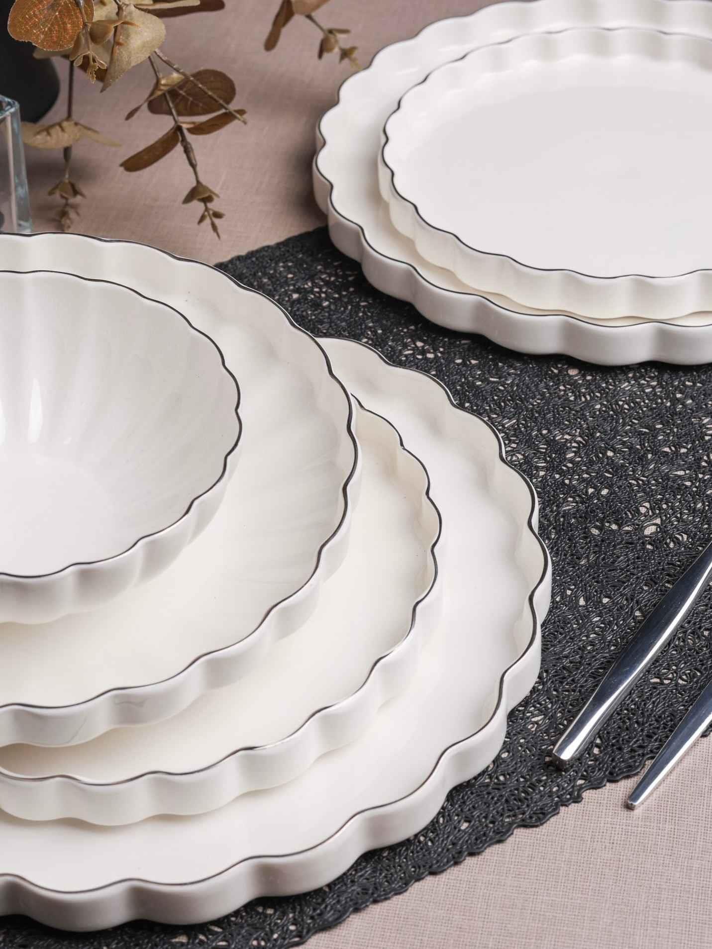 Yemek Takımı Royal Charme Silver 24 Parça 6 Kişilik