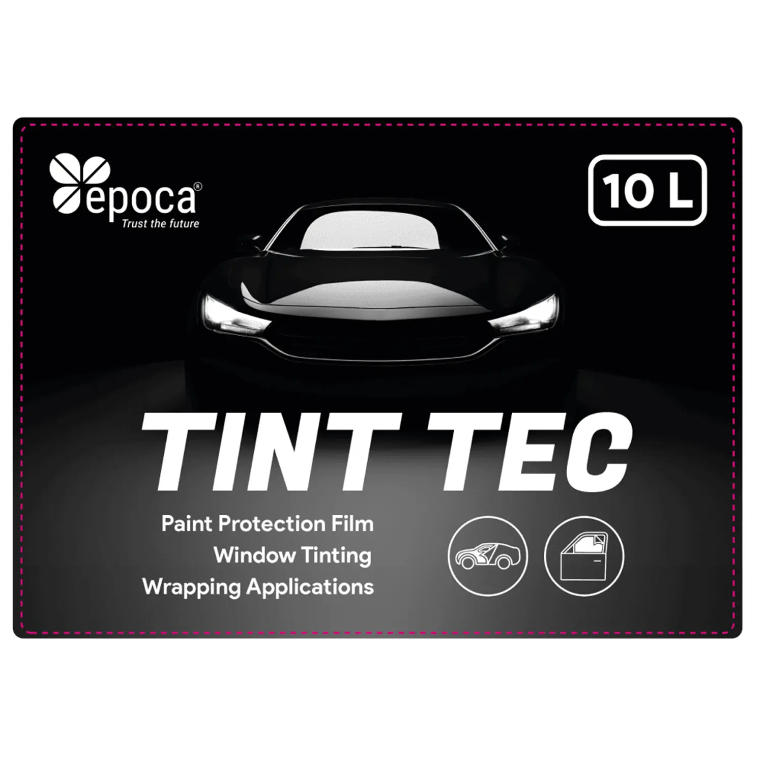 EPOCA TINT TEC 10 PPF & Cam Filmi Uygulamaları İçin Basınçlı Pompa 10 Litre Siyah/Beyaz | Profesyonel Sprey SistemiEPOCAEPOCATINT10