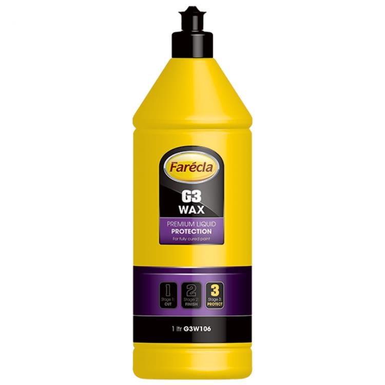 Farecla G3 Wax Premium Liquid Cila 1 LİTRE + CİLA SÜNGERİ