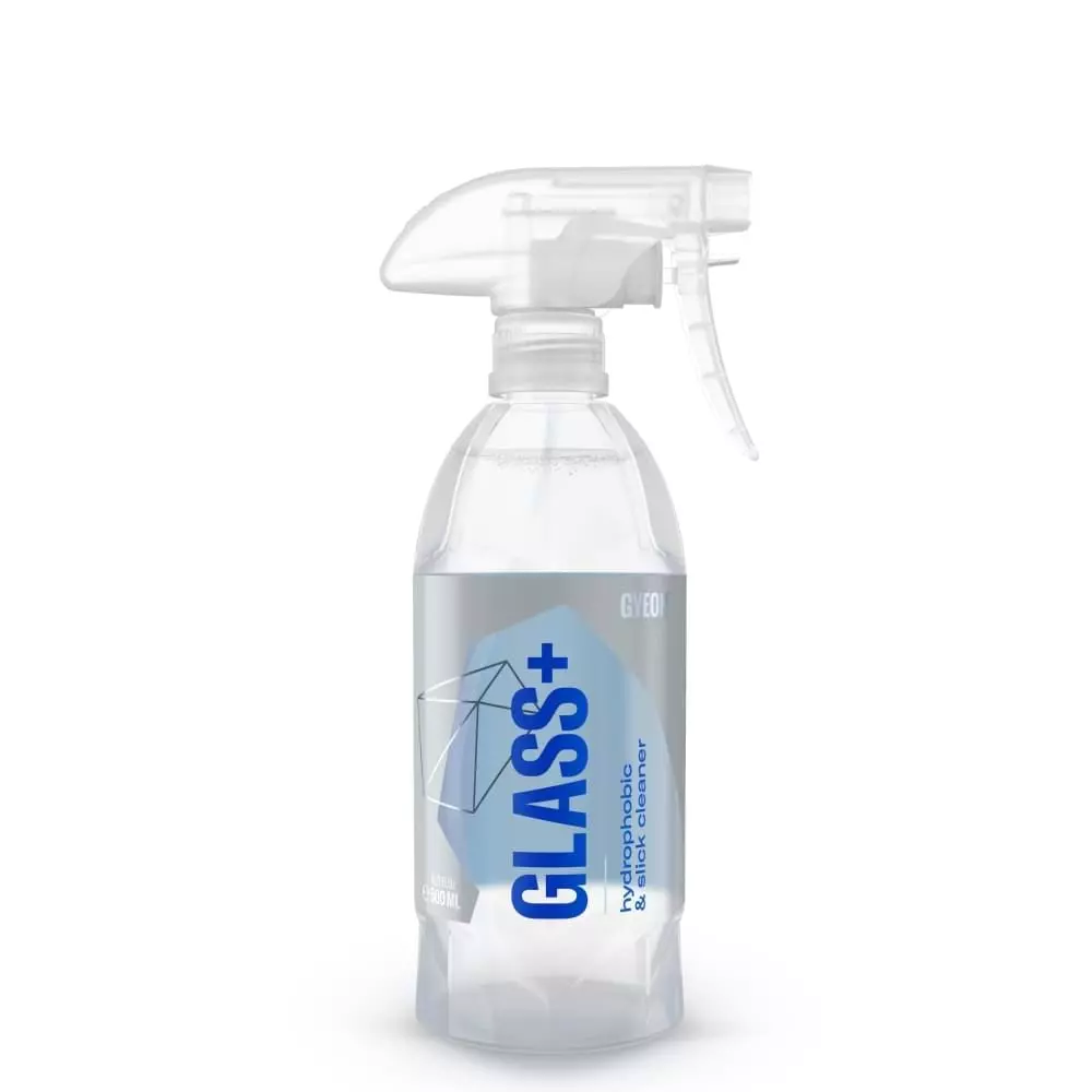 GYEON Q²M Glass+ Plus Araç Cam Yağmur Kaydırıcı Su İtici ve Temizleyici - 500 ml -Hidrofobik Parlak