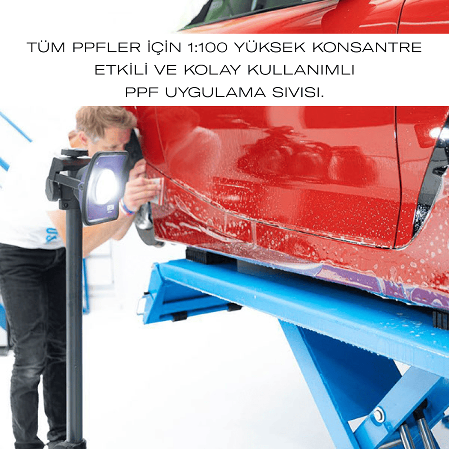 GYEON Q²M PPF Slip PPF Folyo Montaj Yapıştırma Sıvısı Yoğun Konsantre - 4000 mlGyeon QuartzPPFSLİP5LT