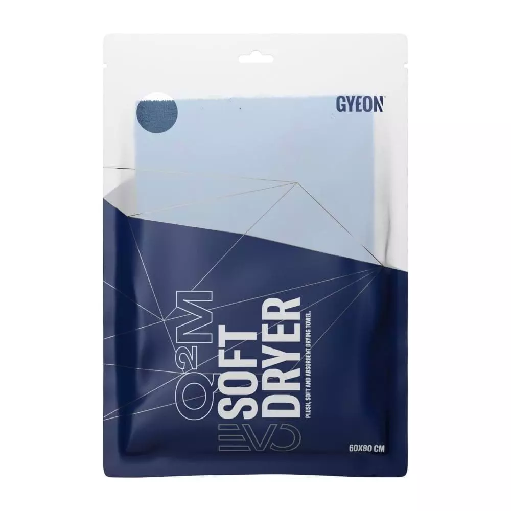 GYEON Q²M Soft Dryer EVO Lazer Kesim Peluş Kurulama Havlusu - 60x80 cm