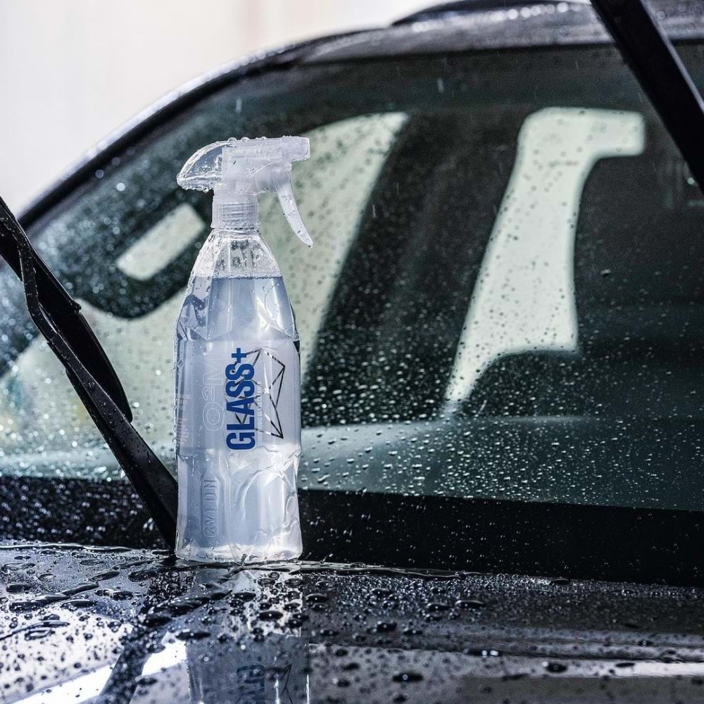 GYEON Q²M Glass+ Plus Hidrofobik Yağmur Su Kaydırıcı Cam Temizleyici - 500 Ml