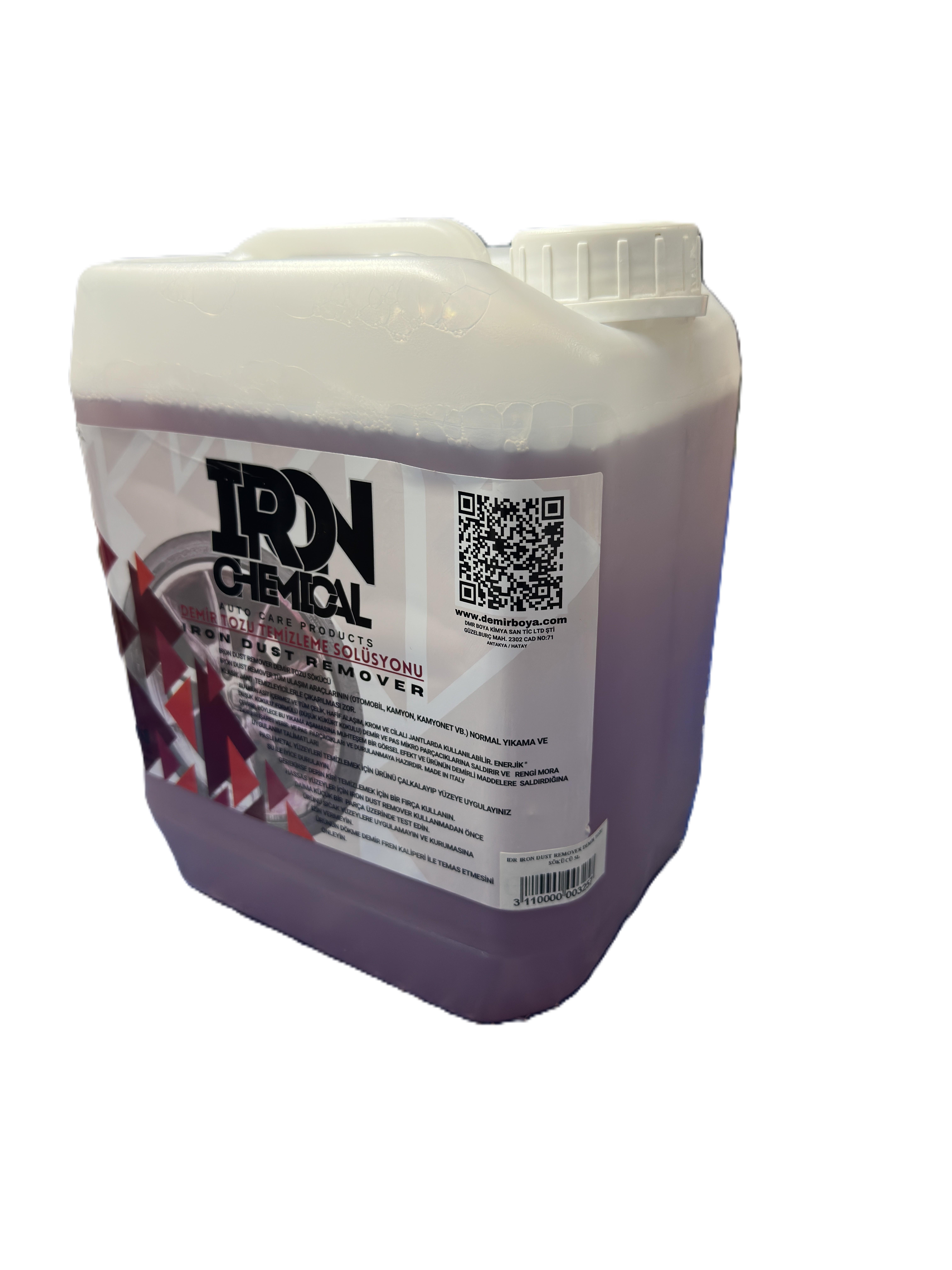 IDR Iron Dust Remover 5L | Profesyonel Demir Tozu ve Metal Partikül SökücüIRON  CHEMICALICIDR5KG