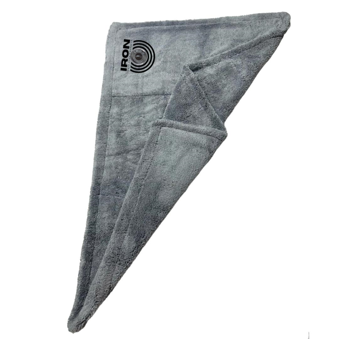 IRON CHEMICAL DOUBLE+ Oto Kurulama Havlusu  50x70 cm  1000 GSM Mikrofiber Su Emici Havlu