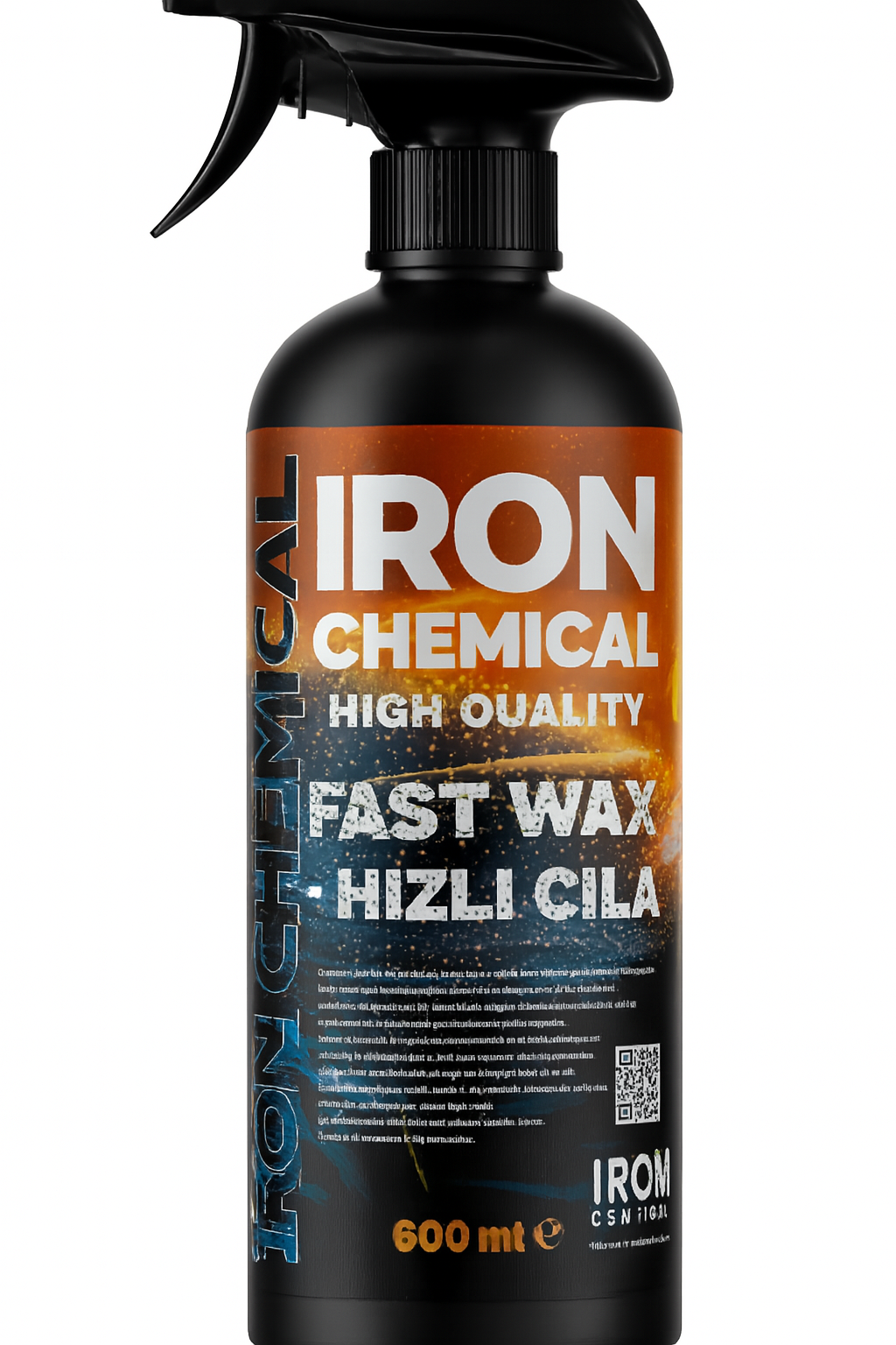 IRON CHEMICAL FAST WAX HIZLI CİLA- NANO CİLA  600MLIRON  CHEMICALICFW600
