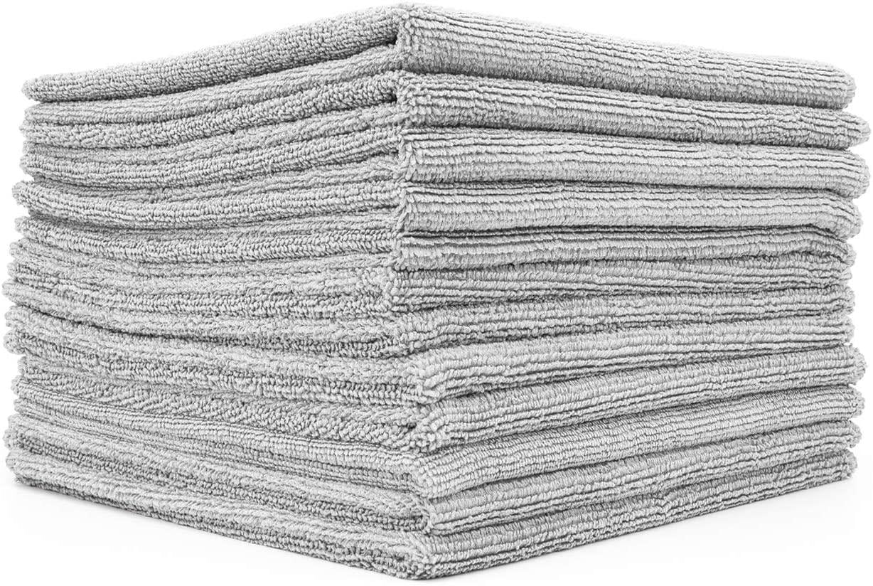 IRON CHEMICAL Mikrofiber Cila Havlusu 3'lü Paket – 40x40 cm 265GSM