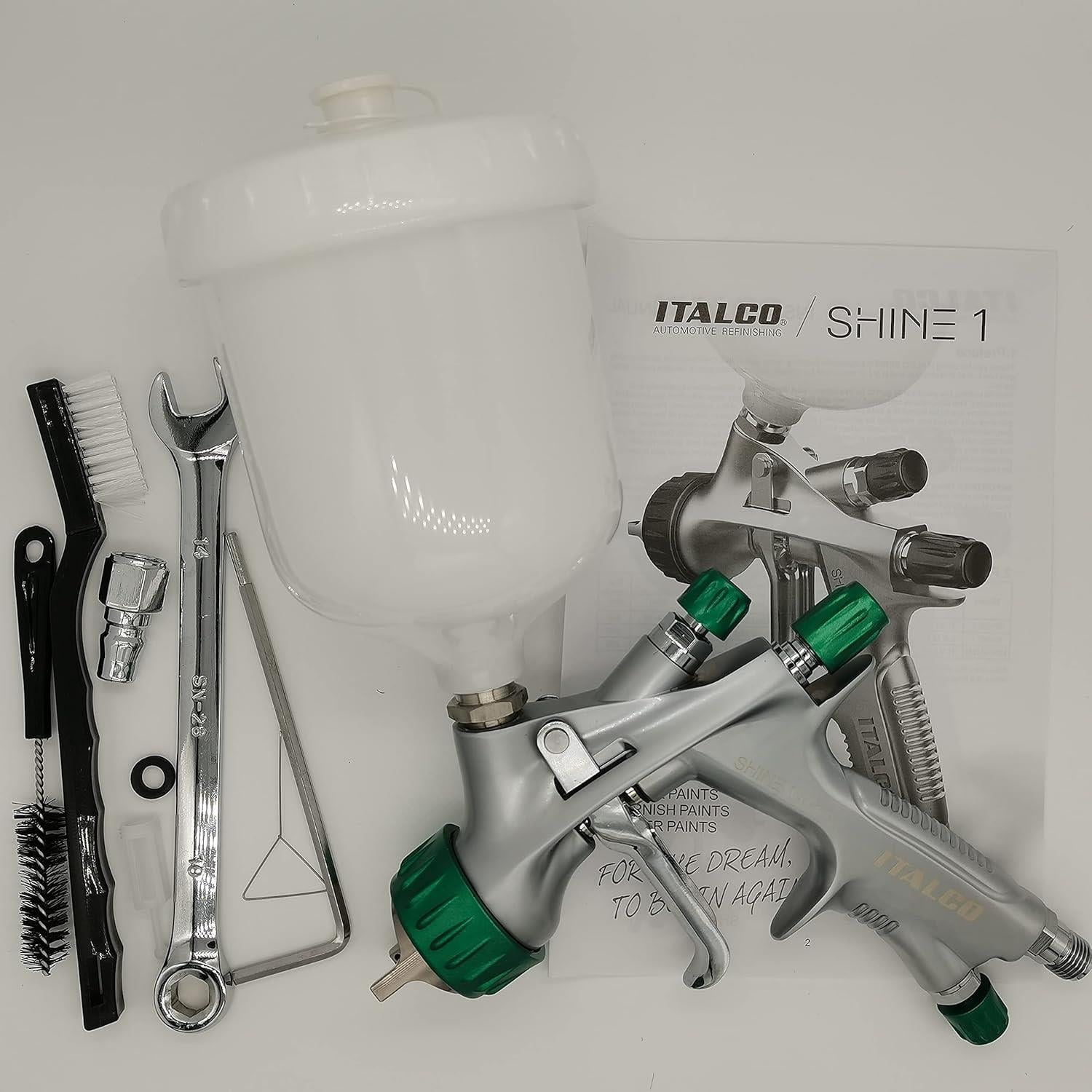 ITALCO Shine 1 HVLP ÜST DEPO BOYA TABANCASI 1.3MM