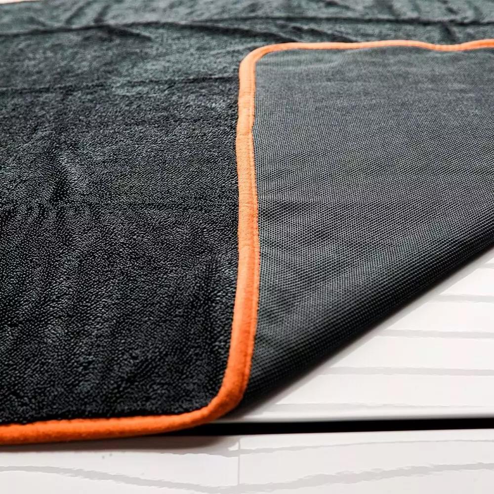KLIN Drying Zero HD Mikrofiber Kurulama Havlusu 800 GSM (Siyah) - 90x70 Cm