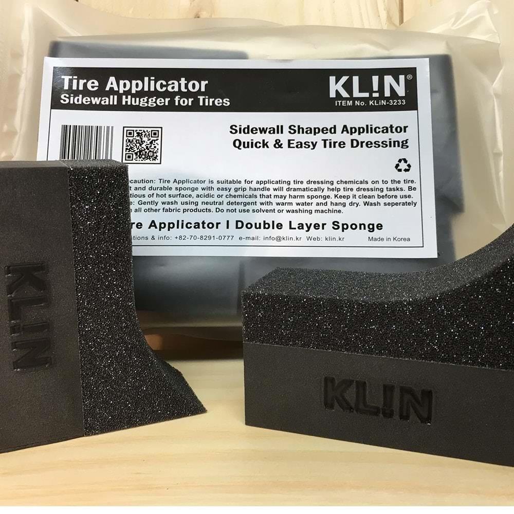 KLIN Tire Elips Lastik Parlatma Süngeri 4’Lü Paket