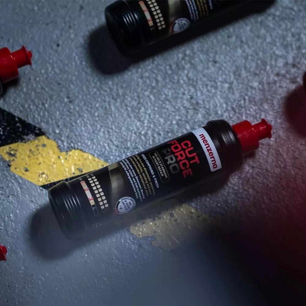MENZERNA Cut Force Pro Altın Seri Ağır Çizik Giderici Kalın Pasta - 250 Ml