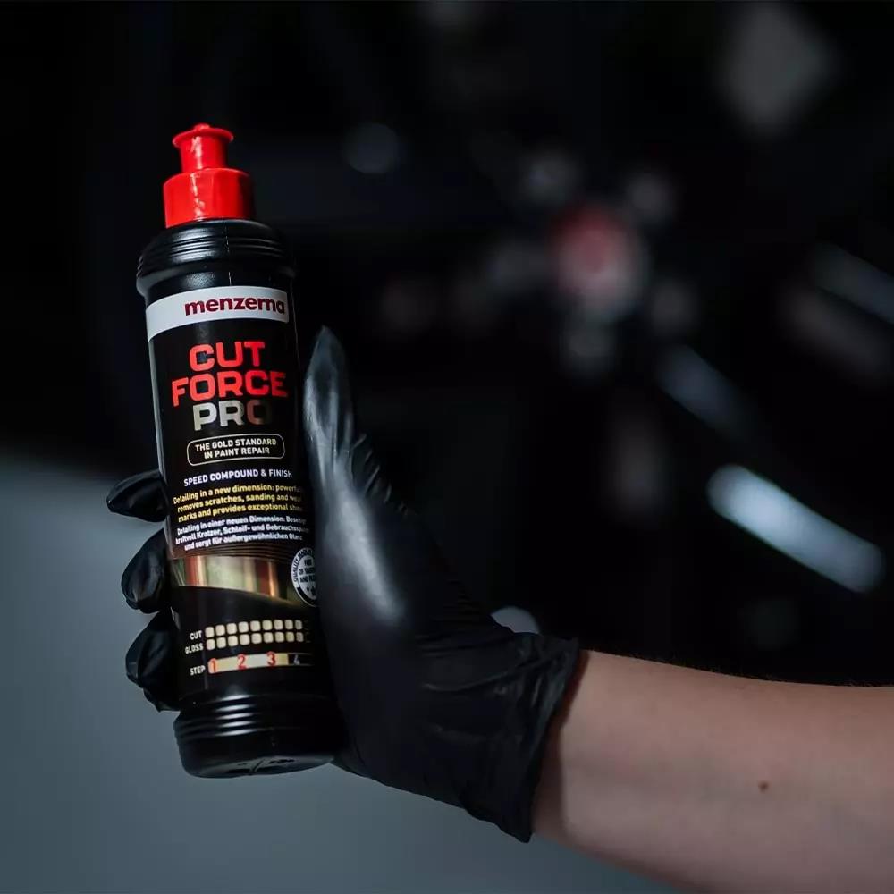 MENZERNA Cut Force Pro Altın Seri Ağır Çizik Giderici Kalın Pasta - 250 Ml