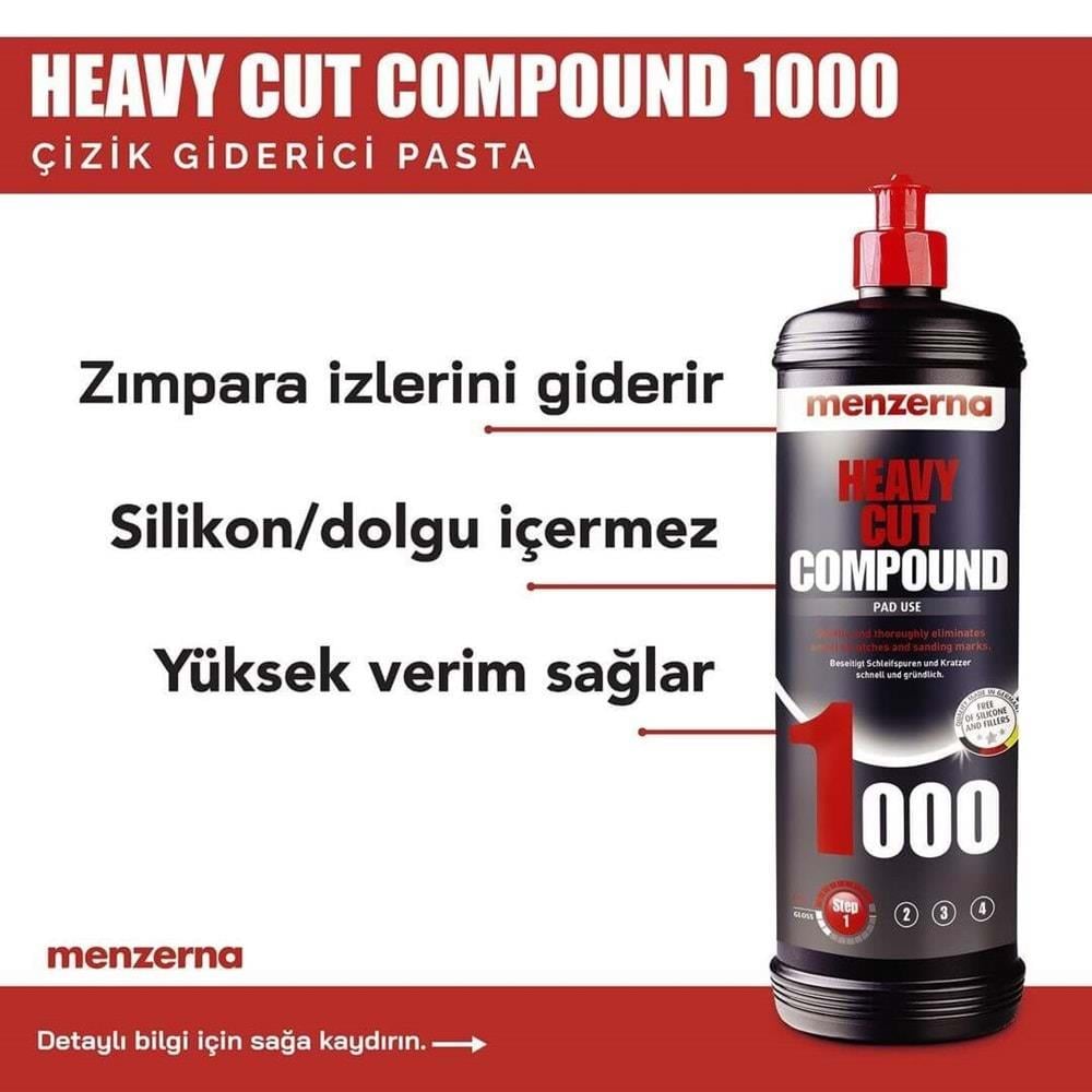 Menzerna Heavy Cut Compound 1000 1 Kg