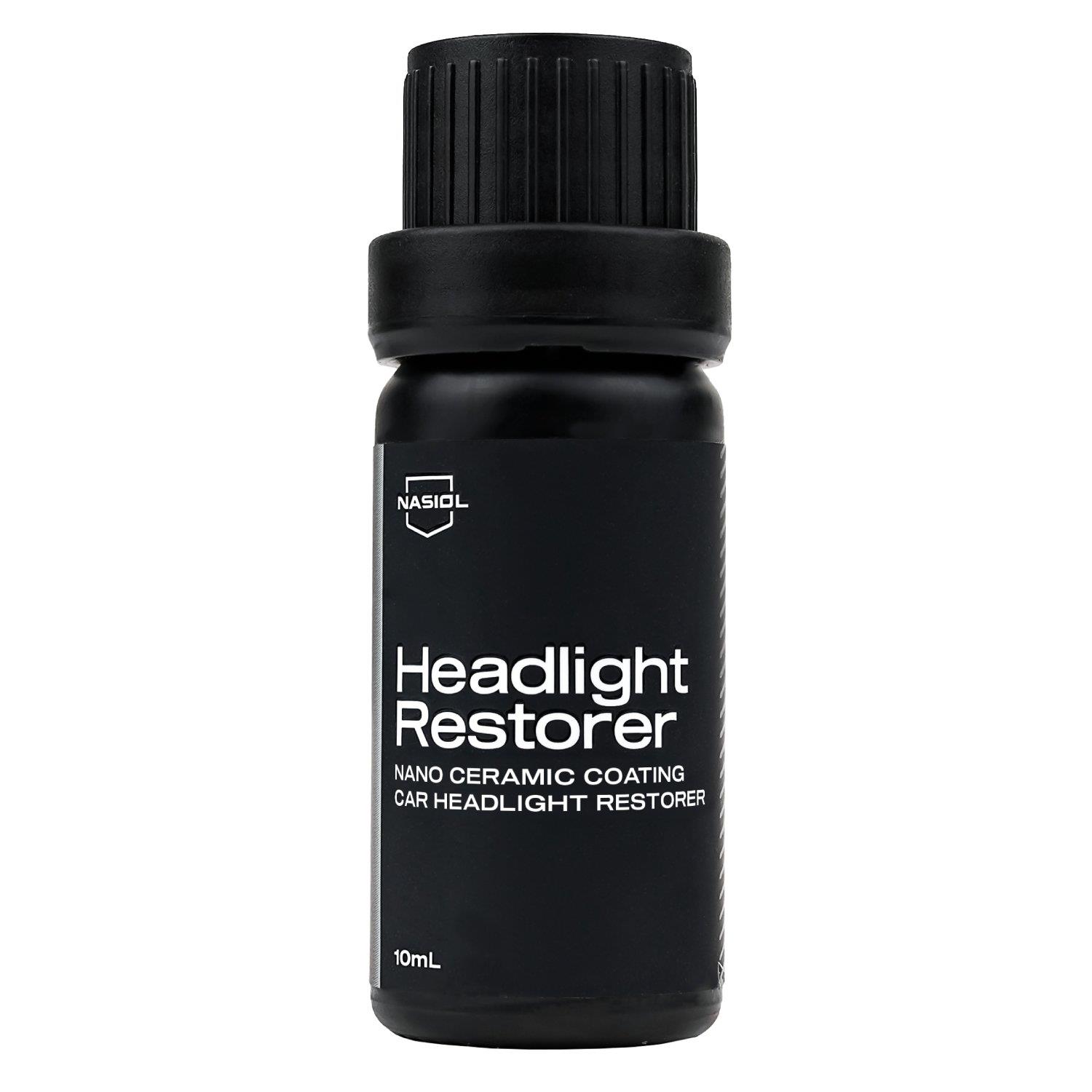 Nasiol Headlight Restorer Nano Seramik Far Yenileme ve Koruma Kiti-3 Yıl Dayanım-10ml