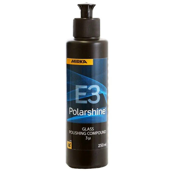 Polarshine E3 Cam Pastası 250 ml – Cam Çizik Giderici, Silikonsuz, Profesyonel Parlatıcı