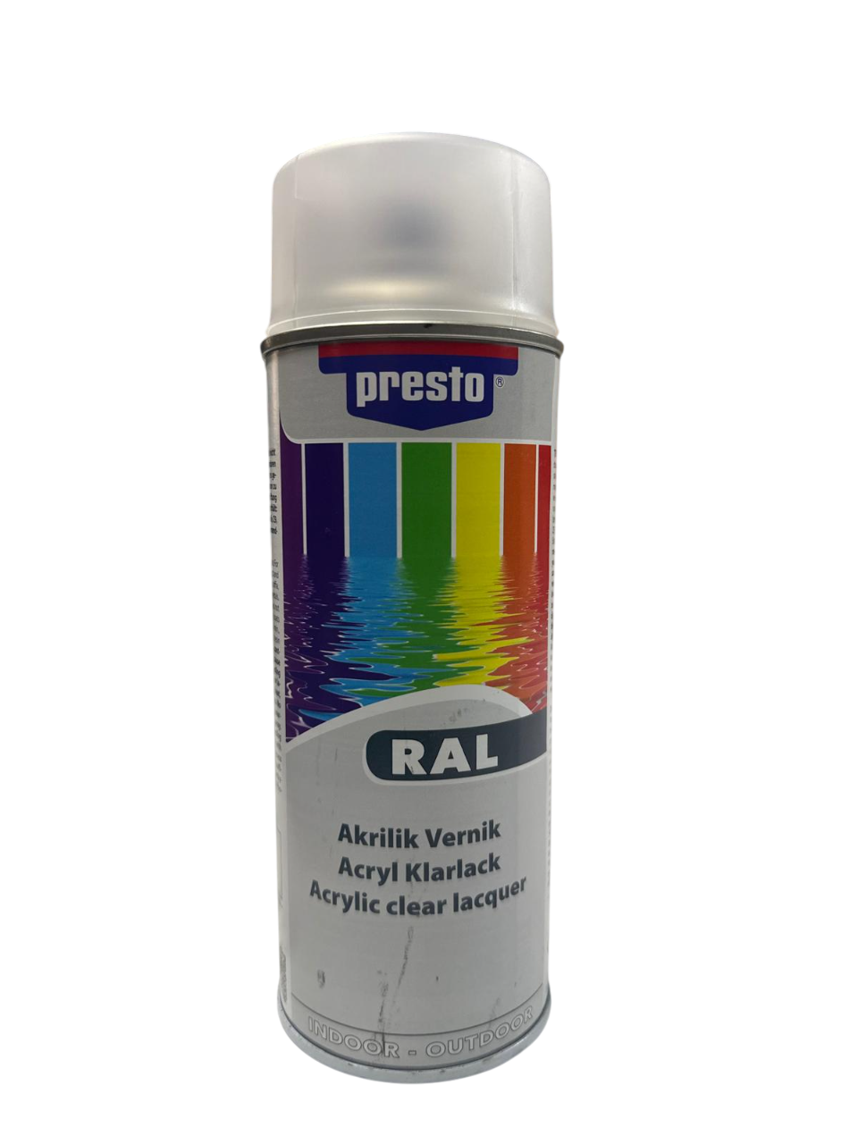 Presto Sprey Boya ve Vernik 400 ml – Oto, Metal, Ahşap ve Plastik Yüzeyler İçin