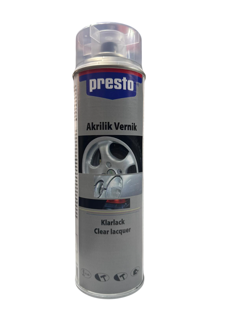 Presto Sprey Boya ve Vernik 400 ml – Oto, Metal, Ahşap ve Plastik Yüzeyler İçin