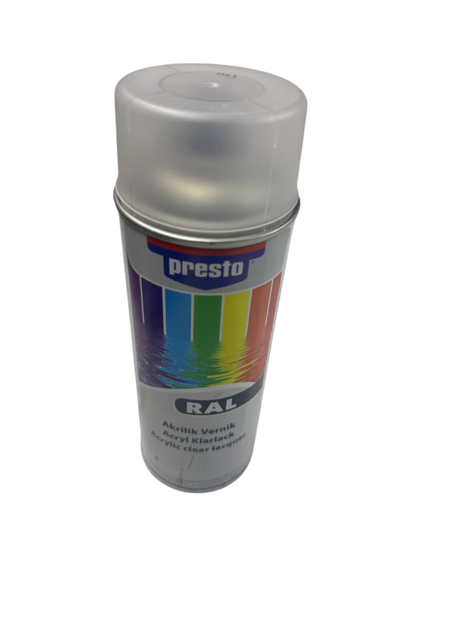 Presto Sprey Boya ve Vernik 400 ml – Oto, Metal, Ahşap ve Plastik Yüzeyler İçin