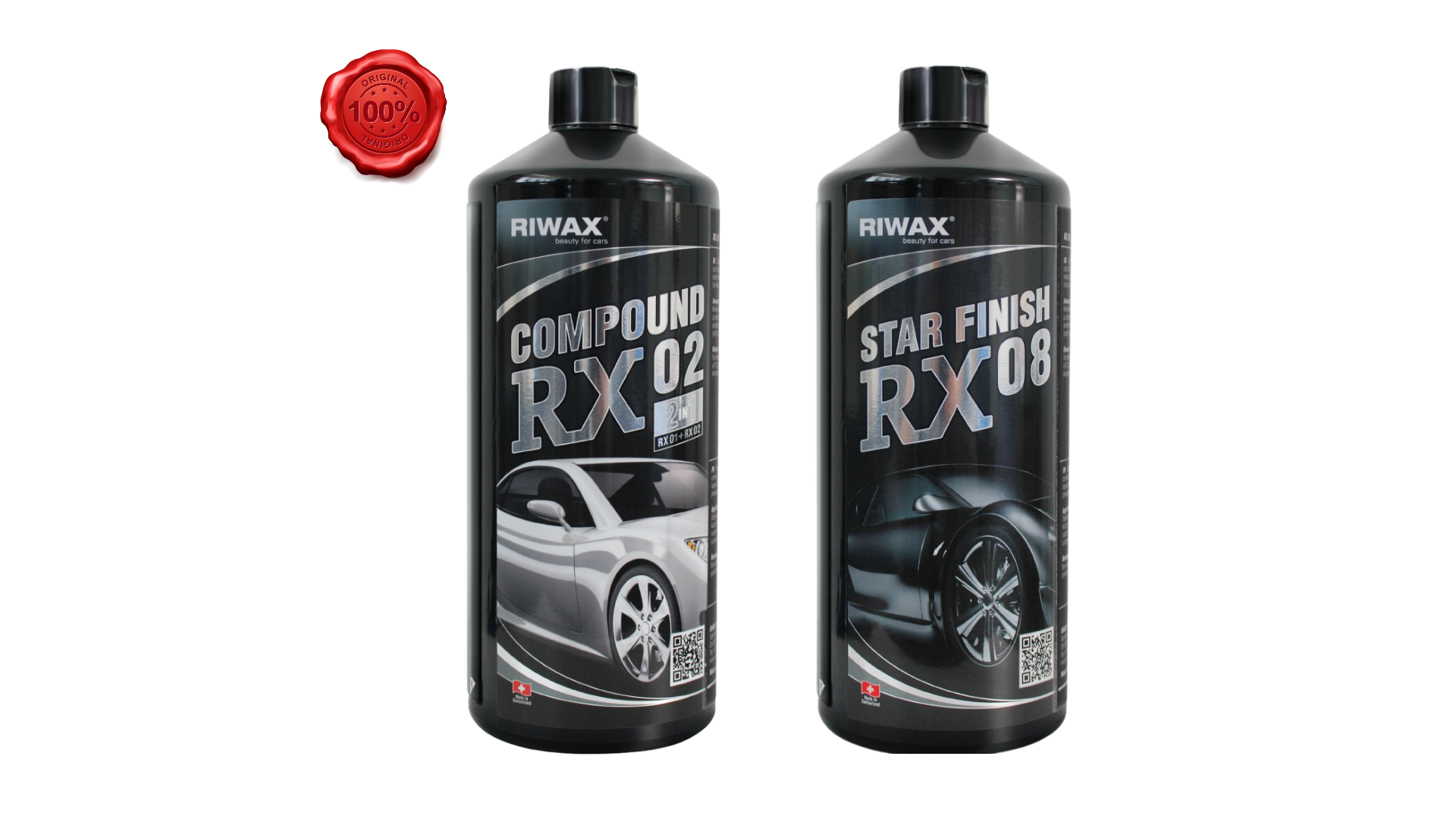 Riwax 2'li Pasta Cila Seti RX02 Kalın Pasta + RX08 Ara Kat Pasta 1 KG