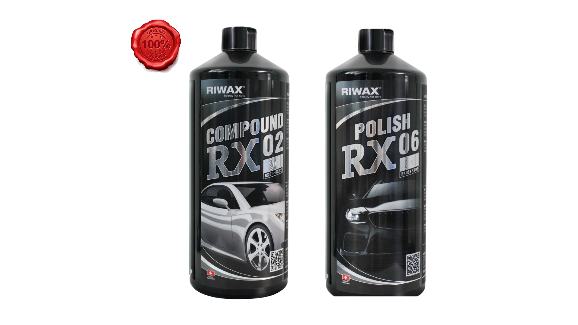 Riwax 2'li Pasta Cila Seti RX02 Kalın Pasta + RX06 Ara Kat Pasta 1 KG