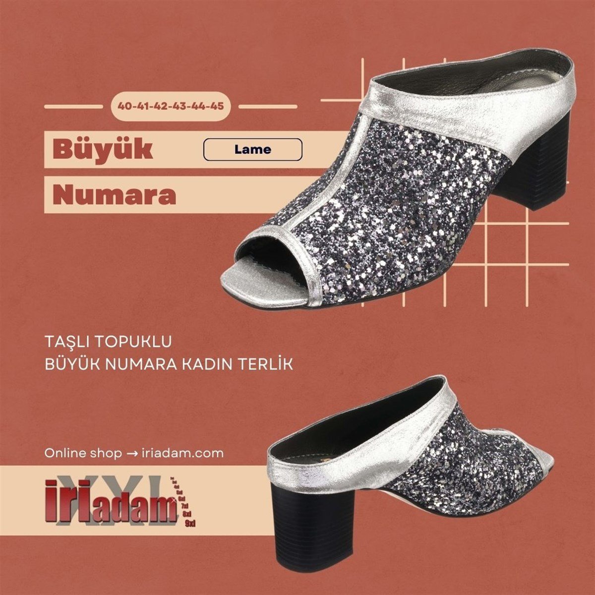 Lame2, iriadam, 40 41 42 43 44 numara kadın kısa topuk ayakkabı, büyük numara topuklu uygun fiyat kadın ayakkabı, büyük numara kadın 5 pont kısa topuk günlük ayakkabı, büyük beden geniş kalıp kaliteli kadın bayan topuklu ayakkabı,