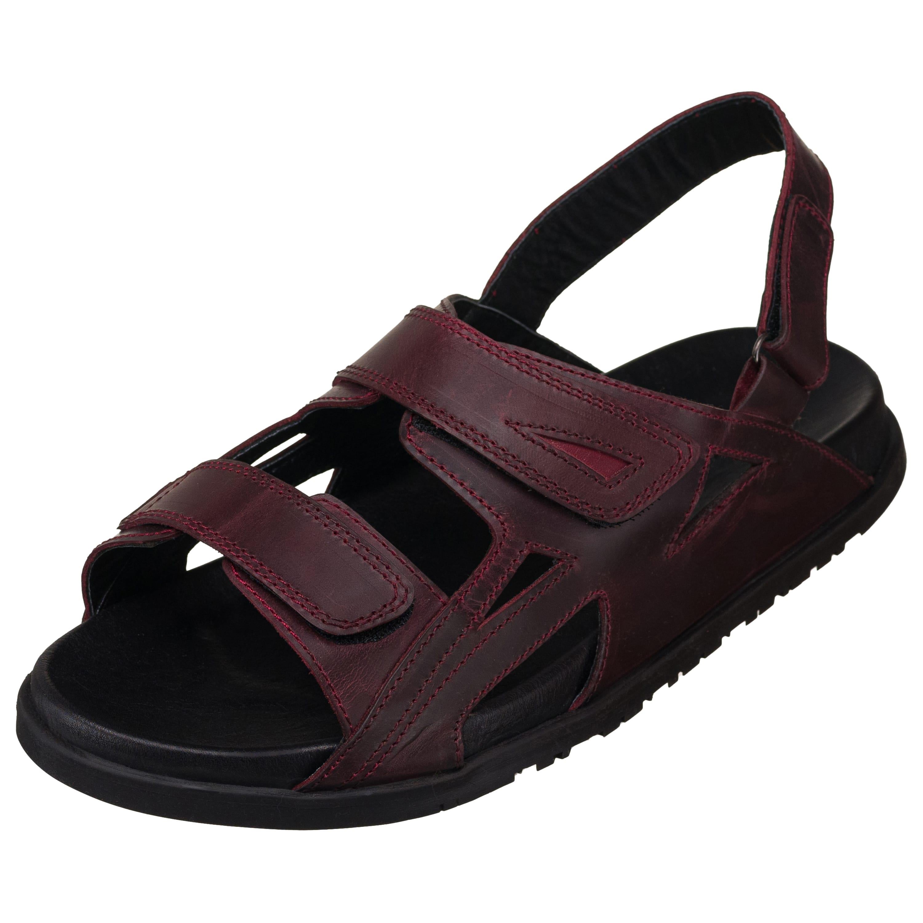 Bordo Deri, 401, iriadam, 45 46 47 48 49 50 numara erkek yazlık terlik sandalet deri ayakkabı, büyük beden sandalet terlik yazlık ayakkabı, büyük numara sandalet terlik gündelik yazlık ayakkabı, büyük beden geniş kalıp kaliteli deri ayakkabı, uygun fiyat