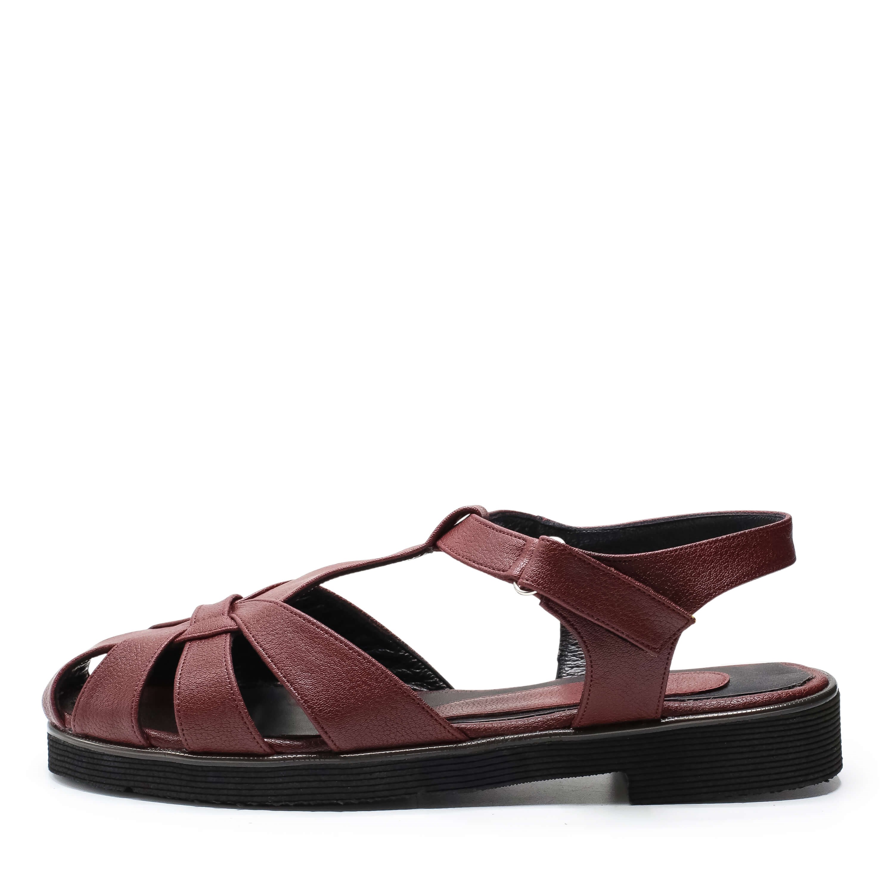 bordo iriadam 40 41 42 43 44 numara kadın babet ayakkabı sandalet CB210