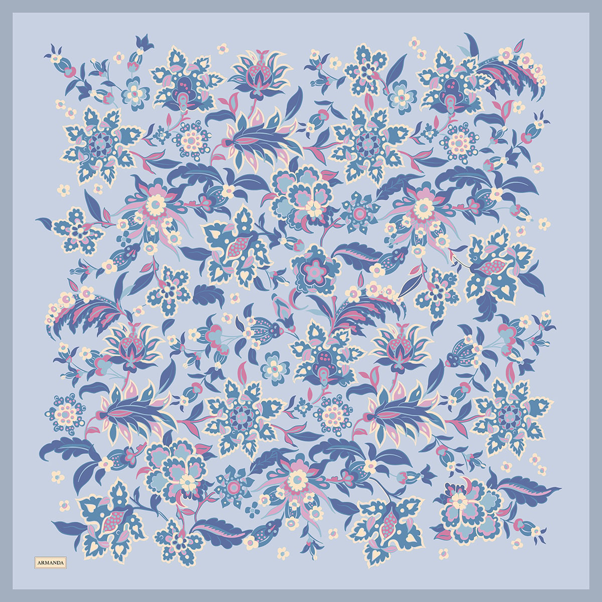 ANATOLIAN BLOOM DESEN THE TENCEL EDIT EŞARP - LİLA