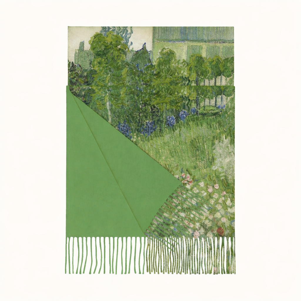 GALLERY EDITION SAÇAKLI KIŞLIK SUFF ŞAL - DAUBIGNY BAHÇESİ