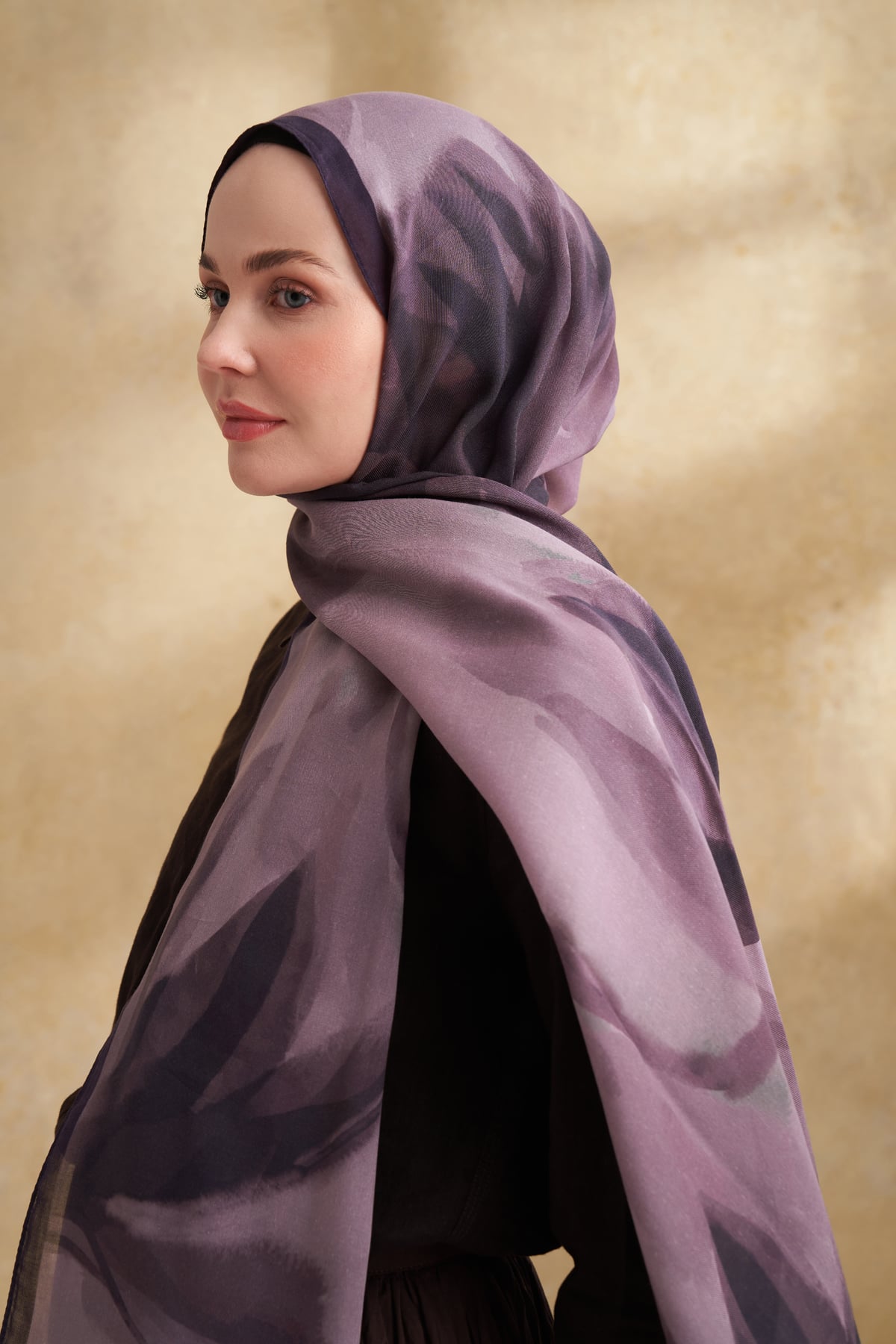 İPEK MODAL DARCY DESEN ŞAL - LEYLAK