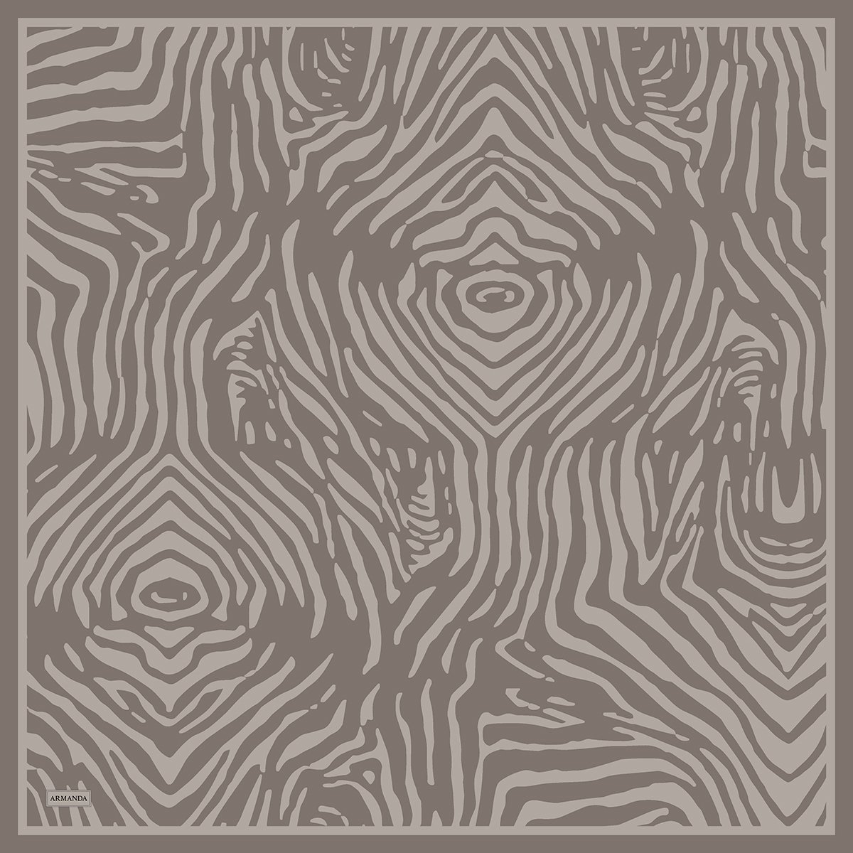 NOMADIC LINES DESEN THE TENCEL EDIT EŞARP  - VİZON