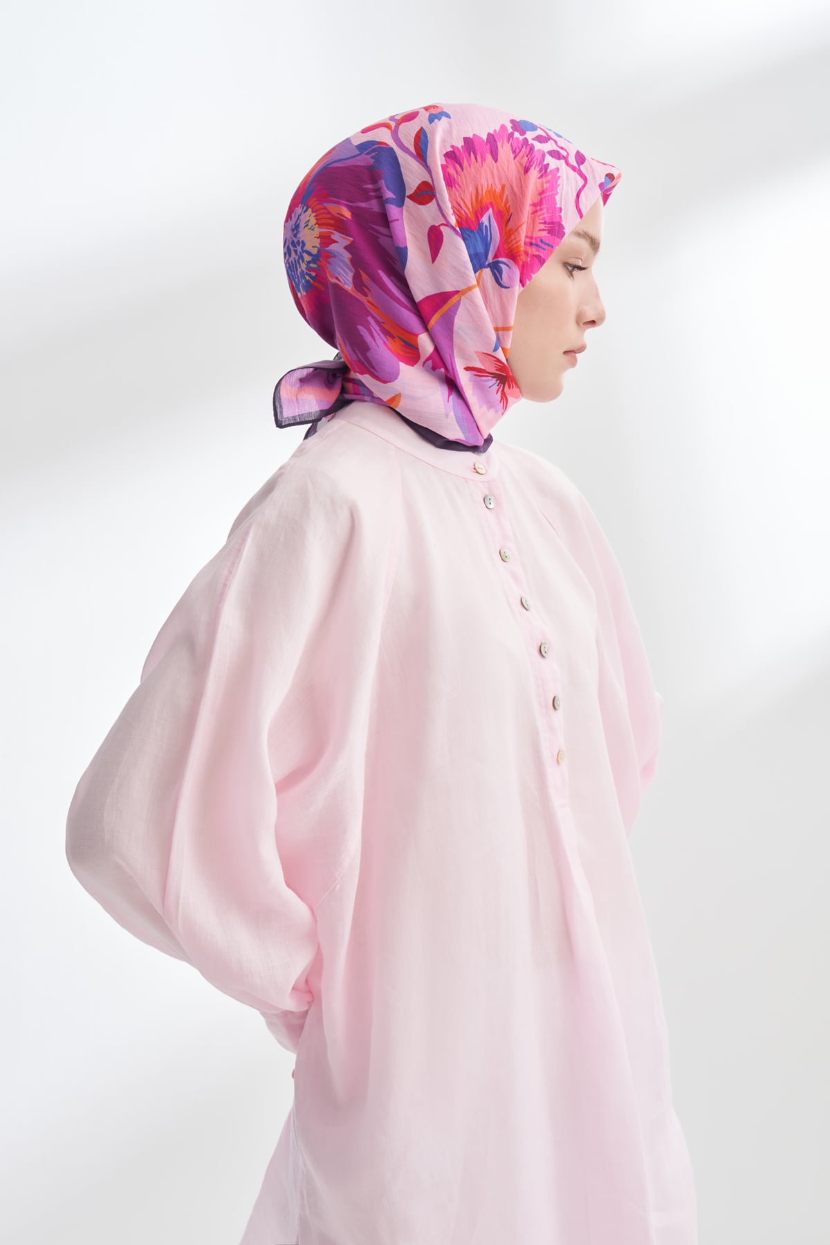 ROSELLE DESEN THE TENCEL EDIT EŞARP  - MÜRDÜM