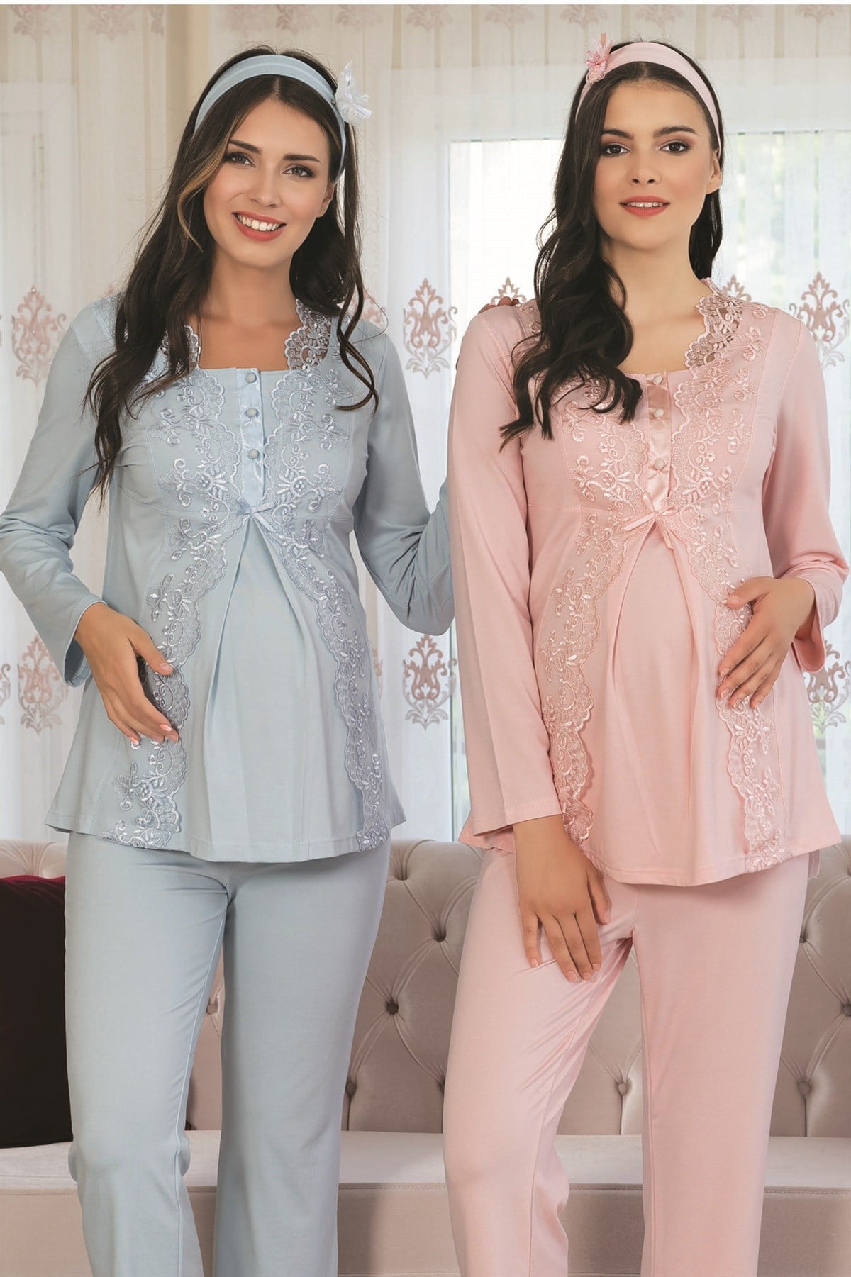 By Mecit  1909 Lohusa Pijama Takımı
