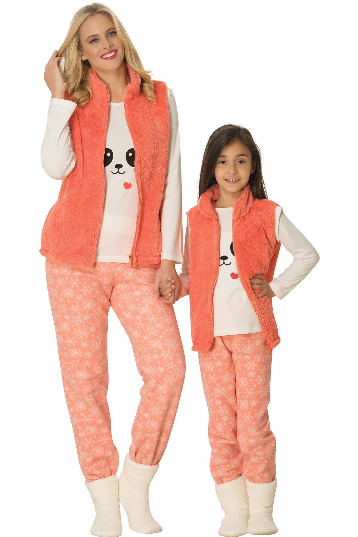 By Mecit 3027 Polar Yelekli Çocuk Eşofman Takım