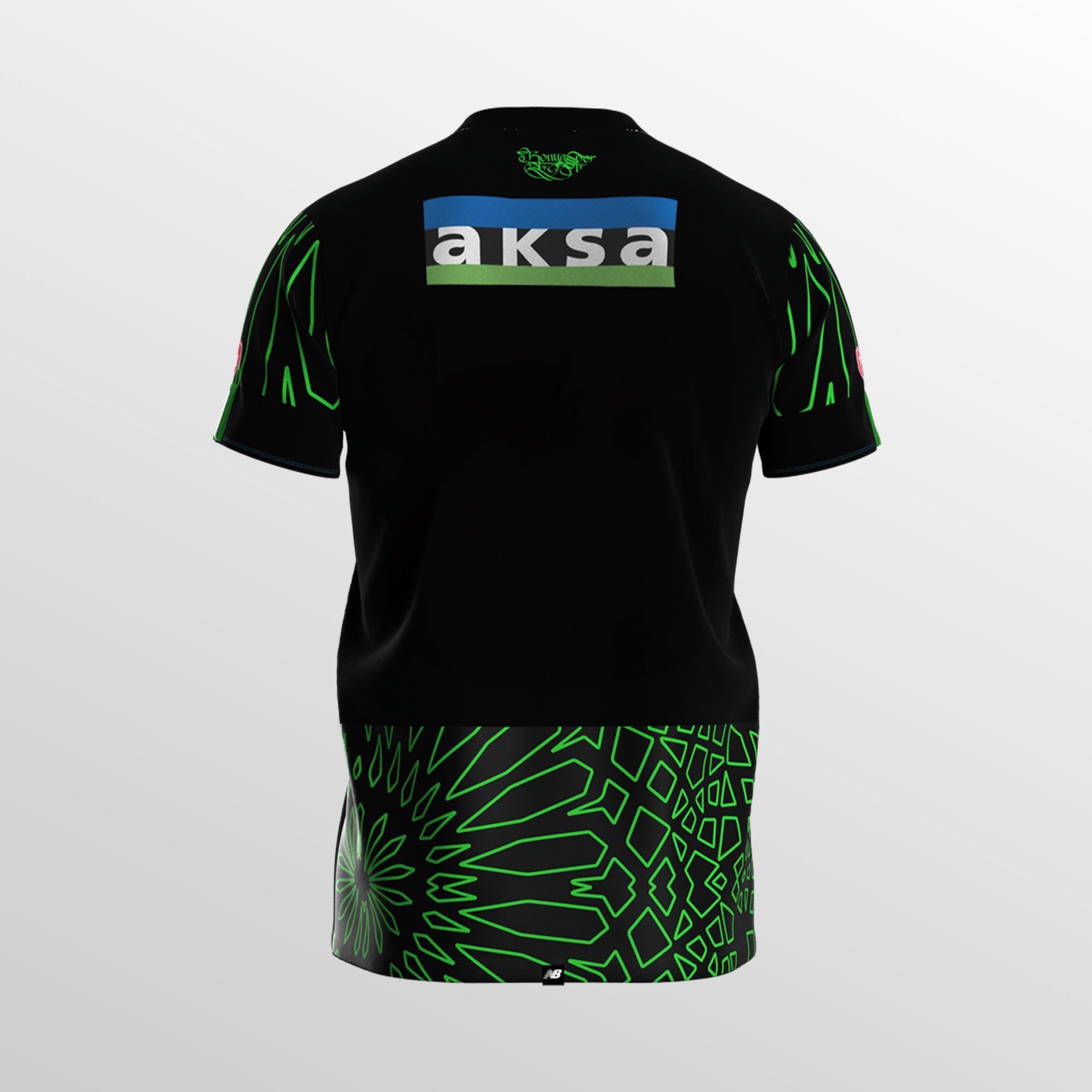 23-24 SPONSORLU SIYAH SELCUKLU FORMA