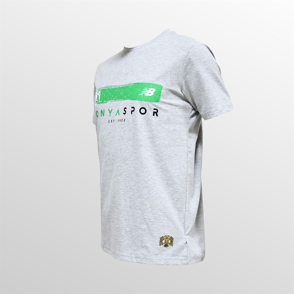 BASIC T-SHIRT GRÄ° MELANJ