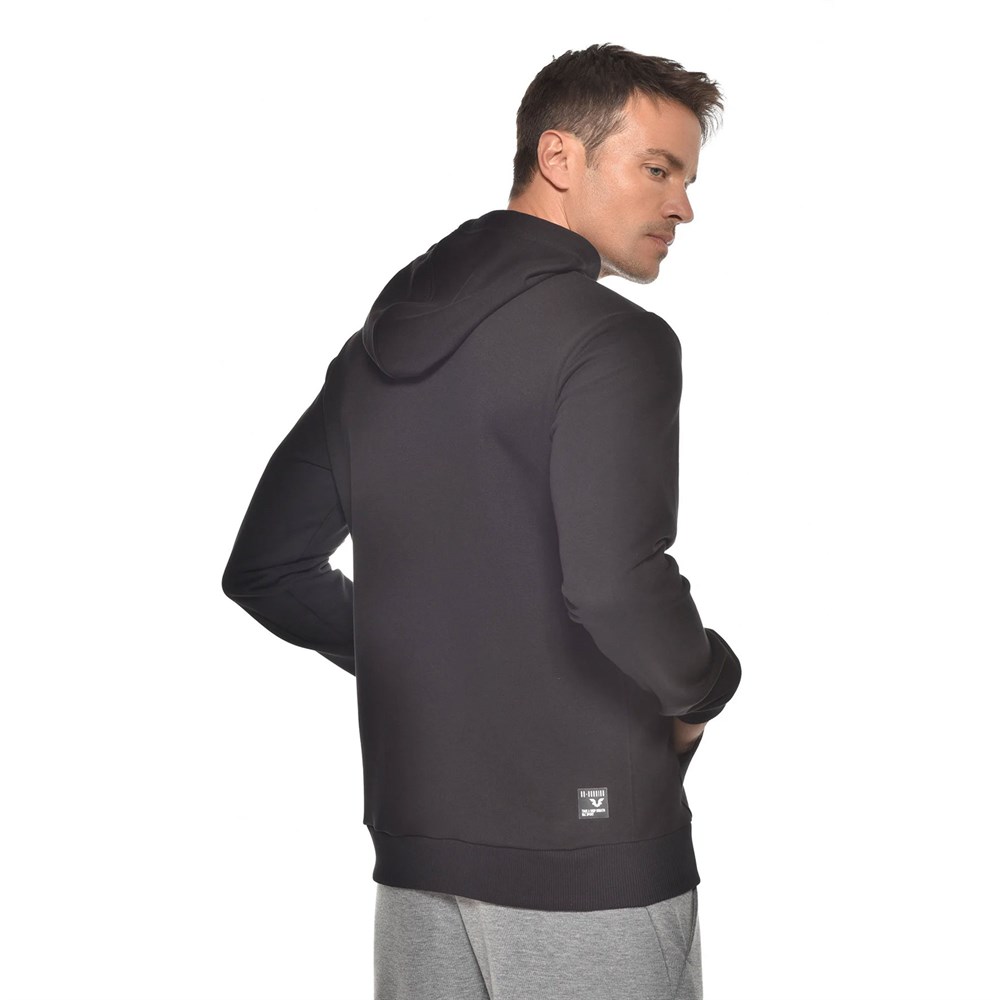 Bilcee Erkek Kapüşonlu Sweatshırt GW-8755
