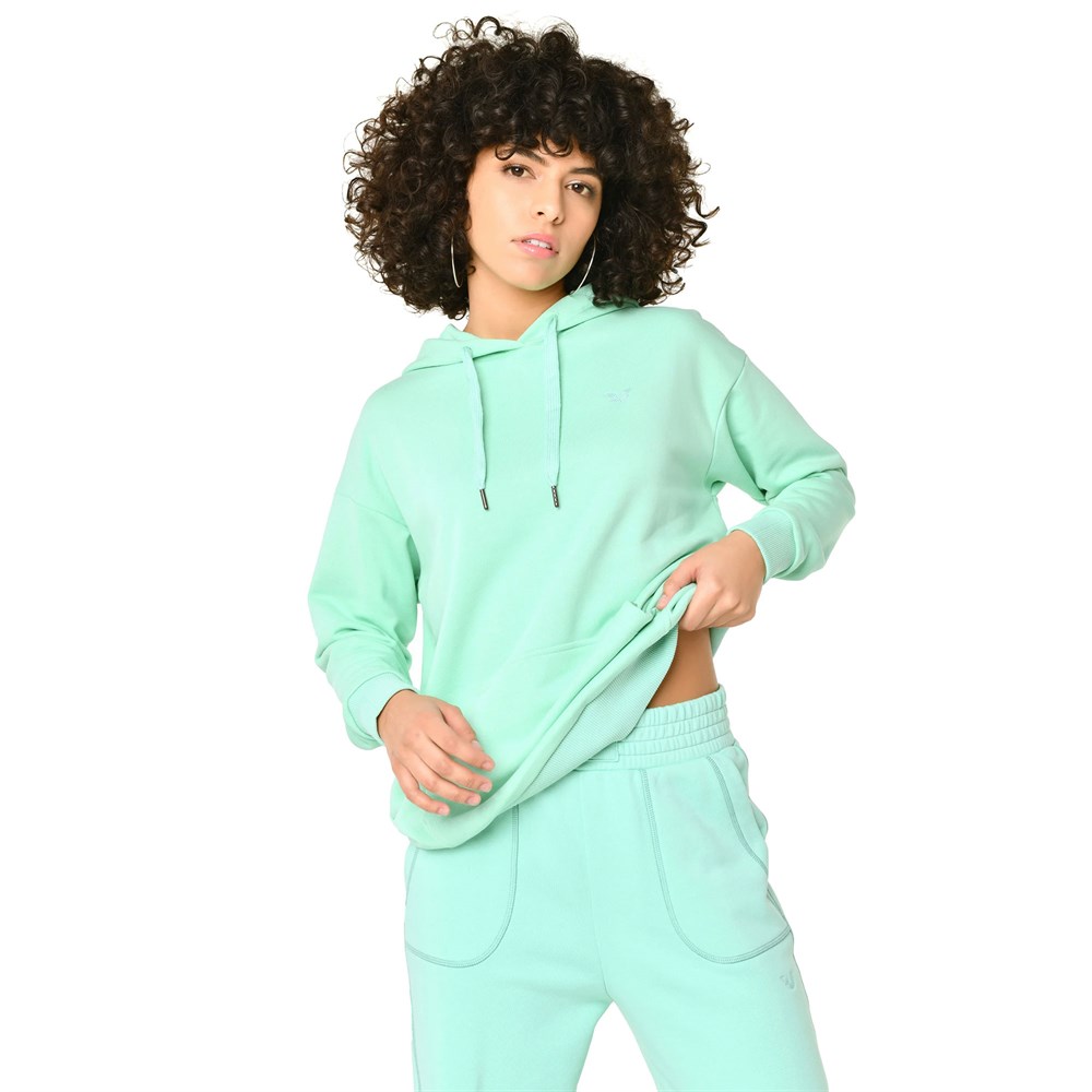 Bilcee Kadın Kapüşonlu Sweatshırt GW-8785