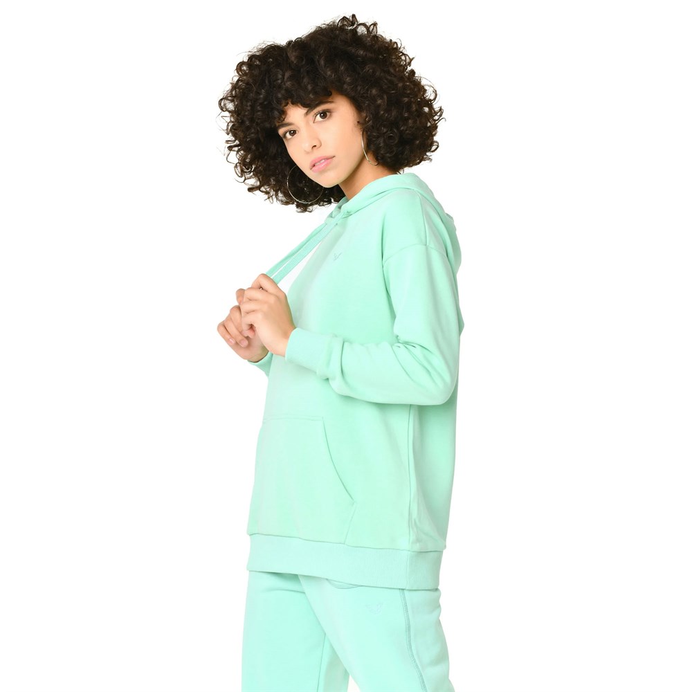Bilcee Kadın Kapüşonlu Sweatshırt GW-8785