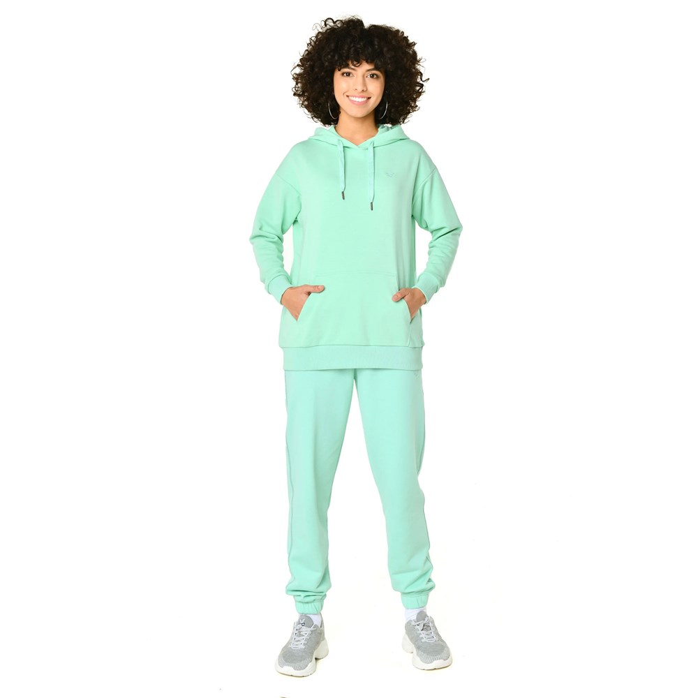 Bilcee Kadın Kapüşonlu Sweatshırt GW-8785