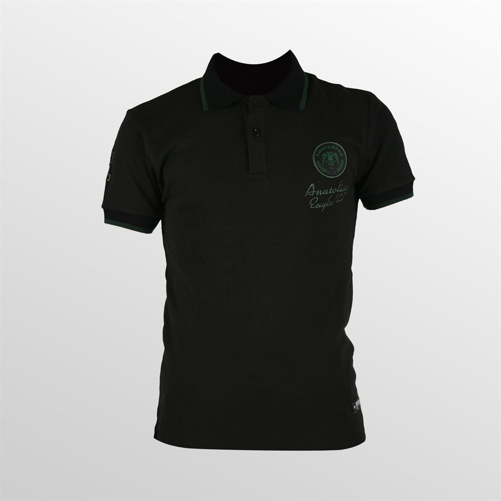 KONYASPOR ANATOLİAN SİYAH POLO TİŞÖRT